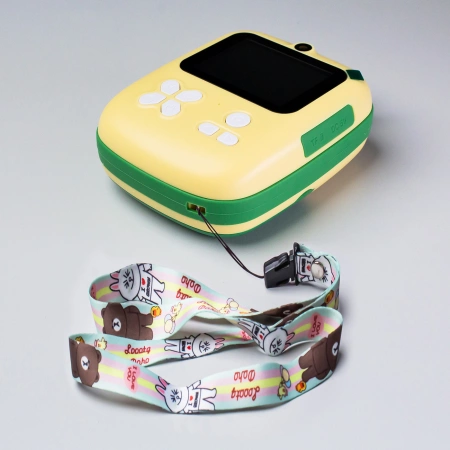 Mini-Thermodrucker für Kinder mit Kamera und Camcorder - Grün