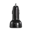 Joyroom Autoladegerät 70W mit 3 Anschlüssen: USB, 2 x USB C schwarz (JR-CL26)