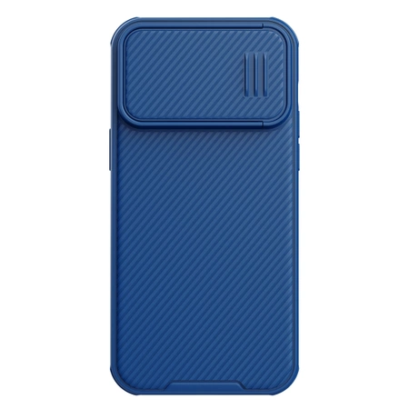 Nillkin CamShield S Case iPhone 14 Pro Max Armored Cover Camera Protector Blue