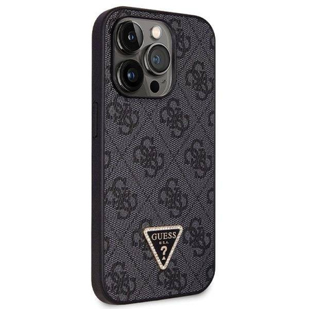 Oryginalne Etui IPHONE 14 PRO Guess Hardcase Crossbody 4G Metal Logo (GUHCP14LP4TDSCPK) czarne