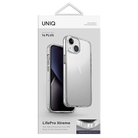 UNIQ etui LifePro Xtreme iPhone 14 Plus 6,7" przeźroczysty/crystal clear