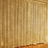 Kurtyna Ledowa (100 lampek LED) 3m x 1m bez zawieszki, WARM WHITE / CIEPŁY BIAŁY