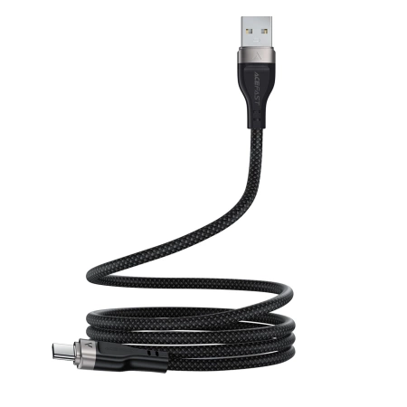 Acefast C11-04 USB-A - USB-C 3A Cable 1.2m Magnetic Braid - Black