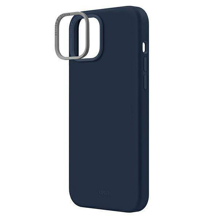 Uniq Hülle Lino iPhone 14 Plus 6.7&quot; blau/marineblau