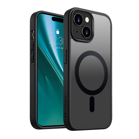 Nakładka Etteri Matt Mag do iPhone 17 Pro czarna