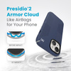 Speck Presidio2 Grip Magsafe - Etui iPhone 16e / iPhone 15 / iPhone 14 / iPhone 13 (Coastal Blue / Dust Grey / White)