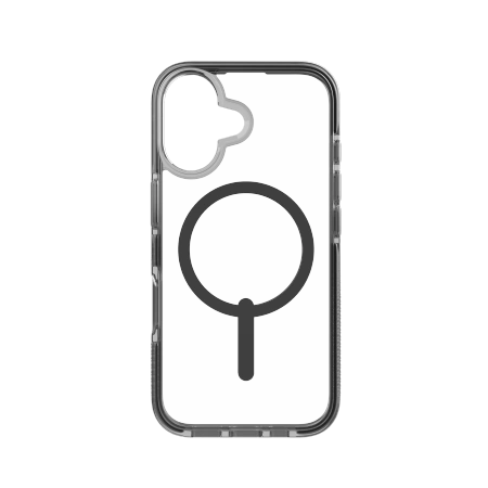 ZAGG Santa Cruz Snap MagSafe Hülle für iPhone 16 – Schwarz