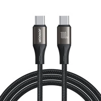 Joyroom Light-Speed Series SA25-CC5 100W USB-C / USB-C Cable 1.2m - Black
