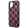 Original Handyhülle IPHONE 13 MINI Karl Lagerfeld Hardcase Monogram Plaque (KLHCP13SMNMP1P) rosa
