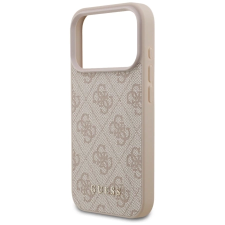 Etui Guess 4G Classic na iPhone 17 Pro - różowe