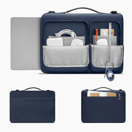 TECH-PROTECT DEFENDER BAG LAPTOP 13-14 NAVY BLUE