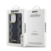 DKNY DKHMP13LPCPVSLK iPhone 13 Pro / 13 6.1" czarny/black hardcase Leather Checkered Mono Pattern MagSafe