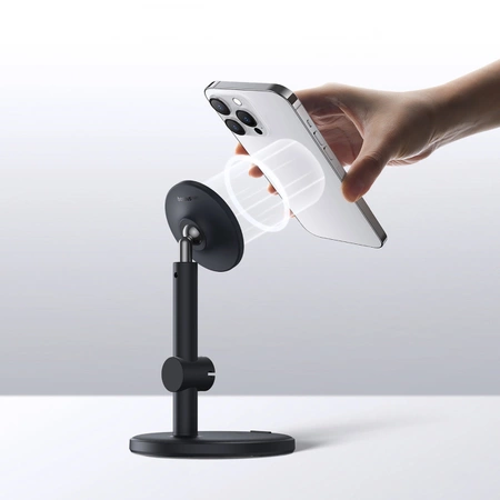 Baseus MagPro magnetic standing holder for the phone - black
