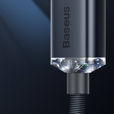 Baseus Crystal Shine Series Fast Charging Data Cable USB to iP 2.4A 1.2m Black