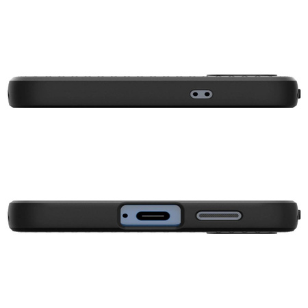 Spigen nakładka Liquid Air do Samsung Galaxy S25 Matowa Czarna