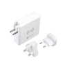 Forcell Wielofunkcyjna Ładowarka 4w1 15W ze złączami USB/USB typ C, power bankiem 8000mAh i ładowaniem bezprzewodowym