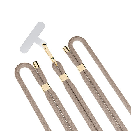 3MK EasyClip Elite Taupe (gold) Smycz do telefonu