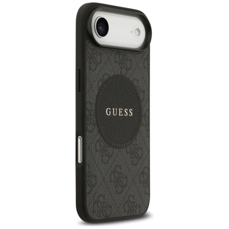Etui Guess 4G Circle Classic Logo MagSafe na iPhone Air - czarne