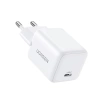 Ładowarka sieciowa Ugreen X513 30W GaN 1x USB-C + kabel USB-C 1m - biała