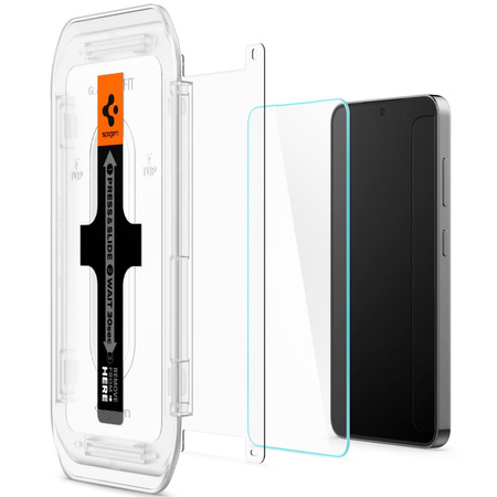 Spigen Glas.tR EZ Fit gehärtetes Glas für Samsung Galaxy S24 - 2 Stk.