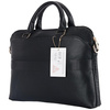 Tasche LAPTOP 15" Guess Grained Zipper Pocket Triangle Logo schwarz