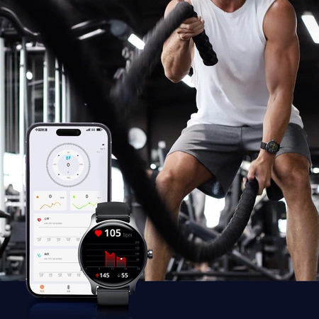 Joyroom FC1 Classic Series Call Answering Smartwatch IP68 Gray (JR-FC1)