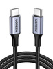 Kabel USB-C do USB-C UGREEN US316, 100W, 1.5m (czarny)
