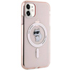 Karl Lagerfeld KLHMN61HFCCNOP iPhone 11 / Xr 6.1" różowy/pink hardcase IML Choupette MagSafe
