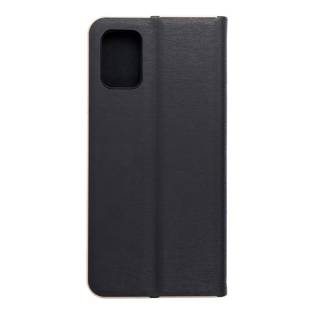 Kabura LUNA Book Gold do SAMSUNG A71 czarny