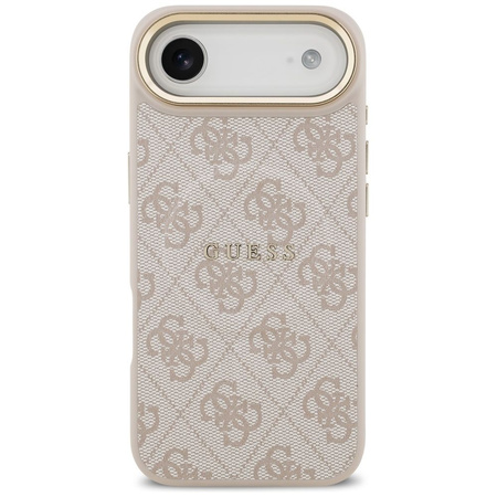 GUESS futerał do IPHONE 17 Air kompatybilny z MagSafe GUHMP17MP4MSEGCP (PU 4G W/ Classic) różowy