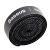 Baseus taśma rzepowa organizer 50cm czarna
