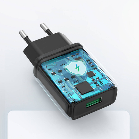 Ugreen USB-A QC3.0 18W Ladegerät Schwarz (CD122)