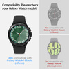 Szkło hartowane Spigen Glas.tR EZ Fit na Samsung Galaxy Watch 6 Classic (47 mm) - 2 szt.