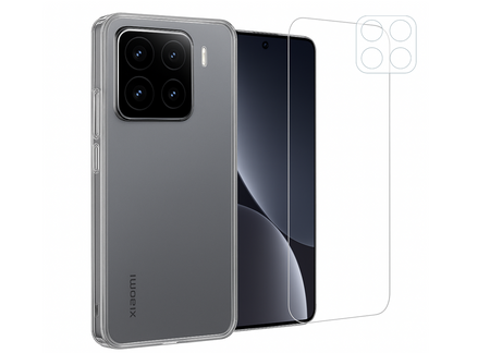 Etui do Xiaomi 15 Pro + Szkło na ekran + Szkło na aparat