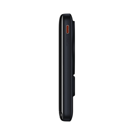 Baseus Magnetic Bracket Power Bank mit MagSafe Wireless Charging 10000mAh 20W Overseas Edition Blau (PPCX000203) + USB Type C Baseus Xiaobai Series 60W 0.5m