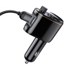 Baseus S-06 Bluetooth/USB car FM transmitter (Overseas Edition) - black