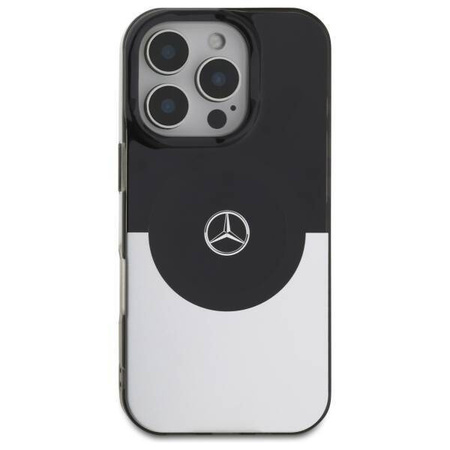 Oryginalne Etui IPHONE 16 PRO Mercedes Hardcase Double Layer BiColor MagSafe (MEHMP16L23HBIGK) czarne