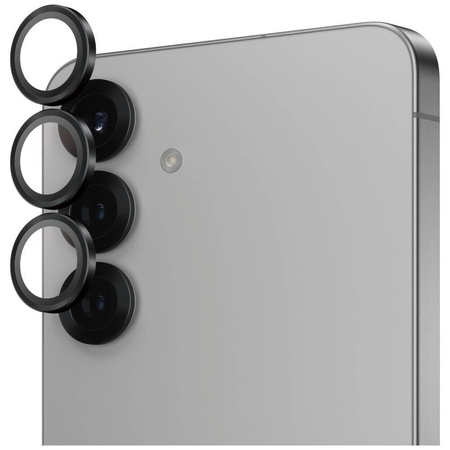 PanzerGlass Hoops Objektivschutz aus gehärtetem Glas für Samsung Galaxy S25+ schwarz