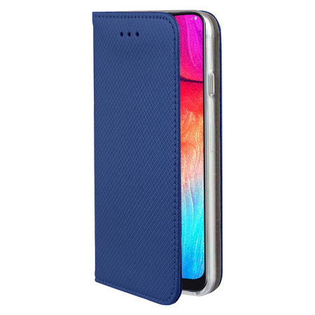 Etui Smart Magnet do Motorola Moto G34 5G granatowe