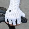 Rockbros Rennradhandschuhe Größe: L - Schwarz und Weiß