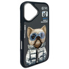 Nimmy etui iPhone 16 6.1" czarny/black    Cool&Cute 2.0 Dog