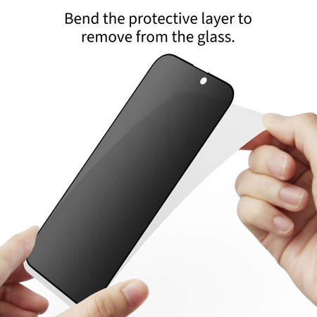Privatizing Glass IPHONE 16E Tech-Protect Glass Spy+ 2-pack Privacy