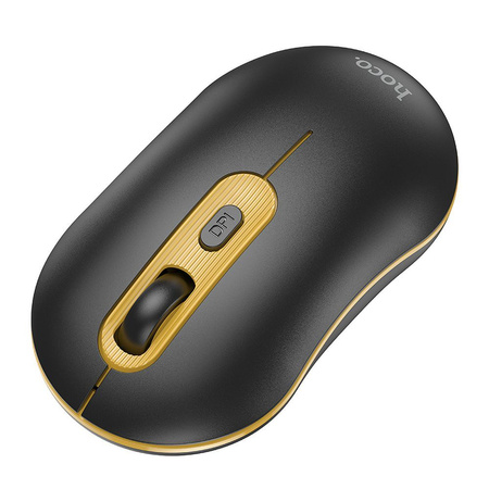 HOCO mysz / myszka komputerowa bezprzewodowa 2,4G DPI 1600 Platinium GM21 czarna
