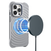 Nakładka Circle Mag do iPhone 13 Pro 6,1" szara