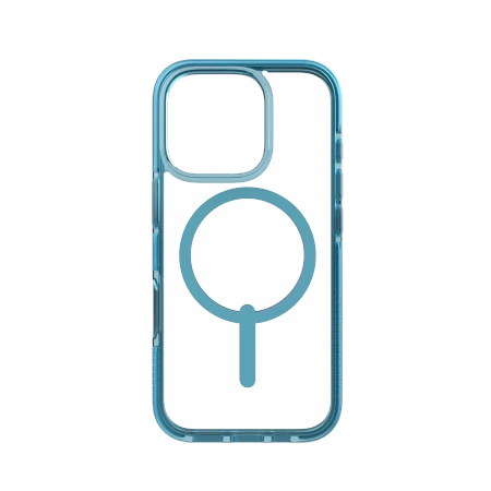 ZAGG Santa Cruz Snap MagSafe Hülle für iPhone 16 Pro – Blau