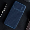 Nillkin Textured S Case iPhone 14 Pro Max Panzerhülle mit Kameraabdeckung dunkelgrün