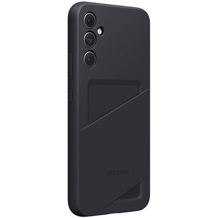 Samsung Card Slot Cover etui Samsung Galaxy A34 5G pokrowiec portfel na kartę czarne (EF-OA346TBEGWW)