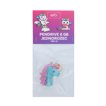 Setty Pendrive 8GB Jednorożec PND-01