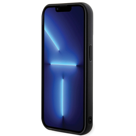 Karl Lagerfeld nakładka do iPhone 15 Pro 6,1" KLHCP15L3DMBKCK czarna HC 3D Logo Glitter