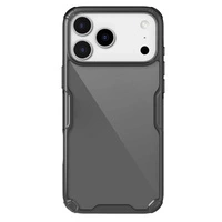 Etui Nillkin Nature TPU Pro na iPhone 17 Pro Max - półprzezroczyste-czarne